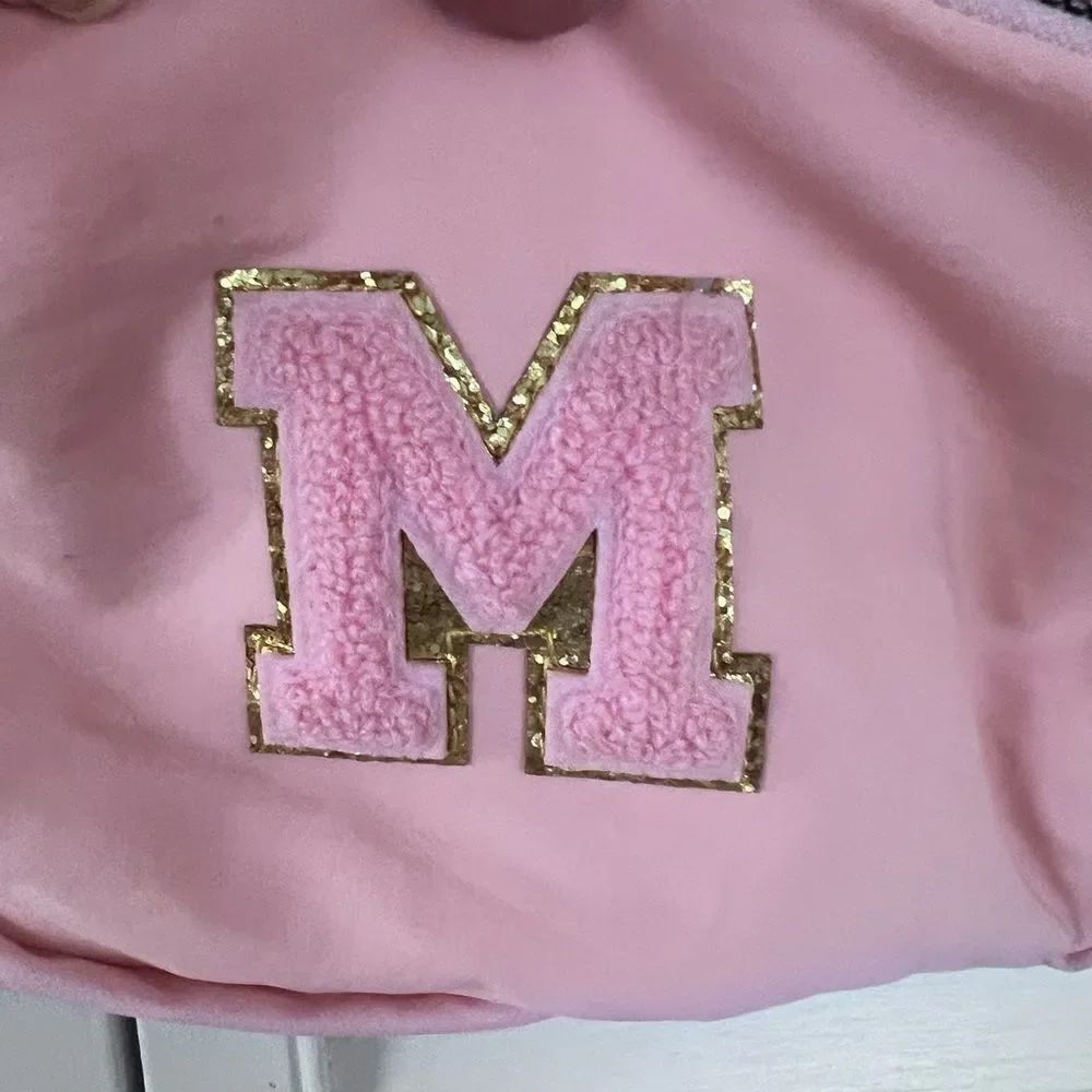 Pink Bag with Gold Trimmed M